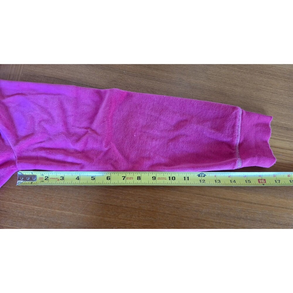 SO Girls Rock On! Pink hooded Jacket Size L (14) - Picture 7 of 12